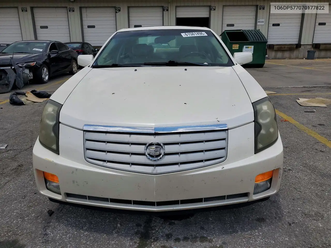 2007 Cadillac Cts Hi Feature V6 VIN: 1G6DP577070177822 Lot: 61501496