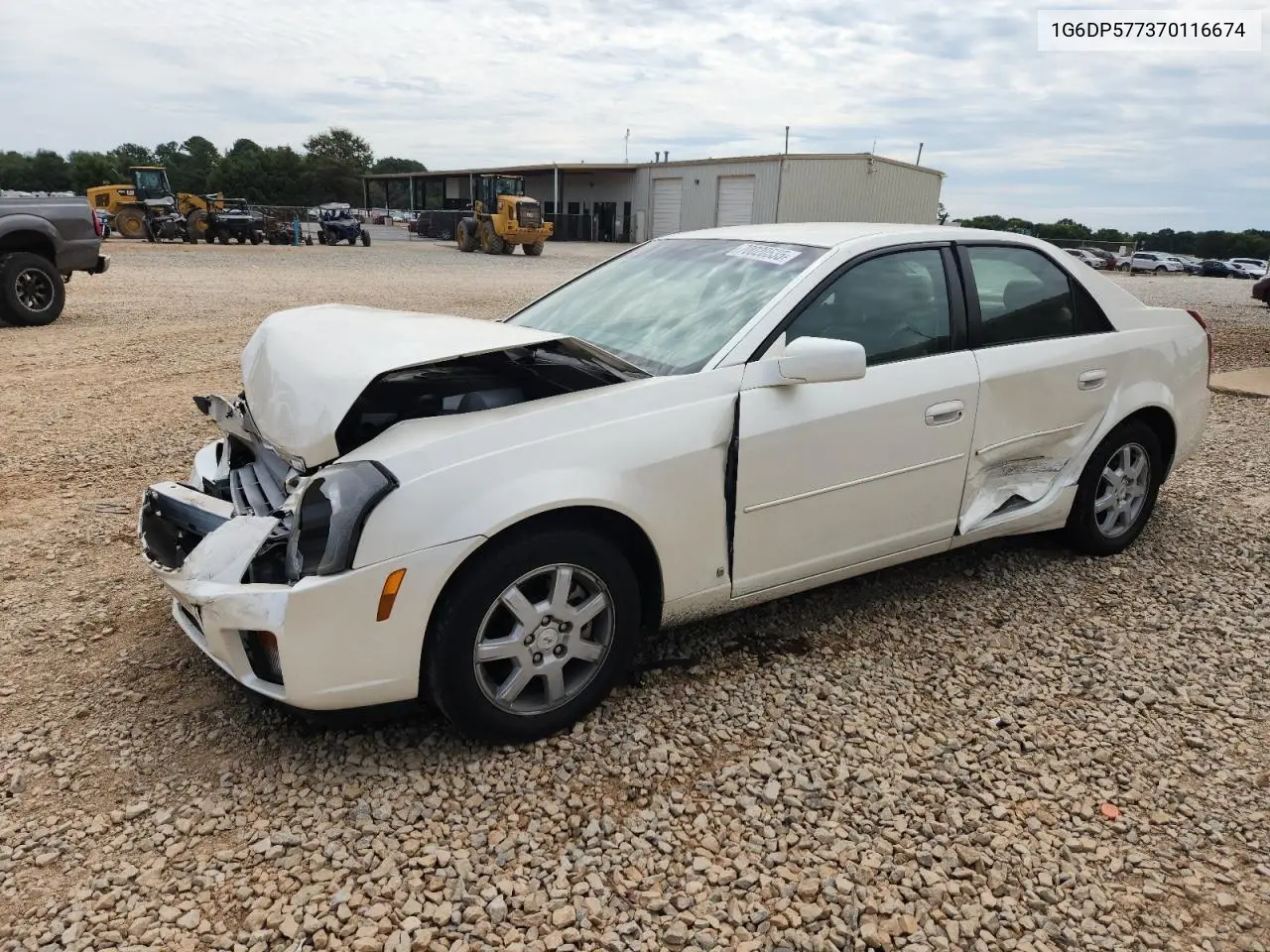 1G6DP577370116674 2007 Cadillac Cts Hi Feature V6
