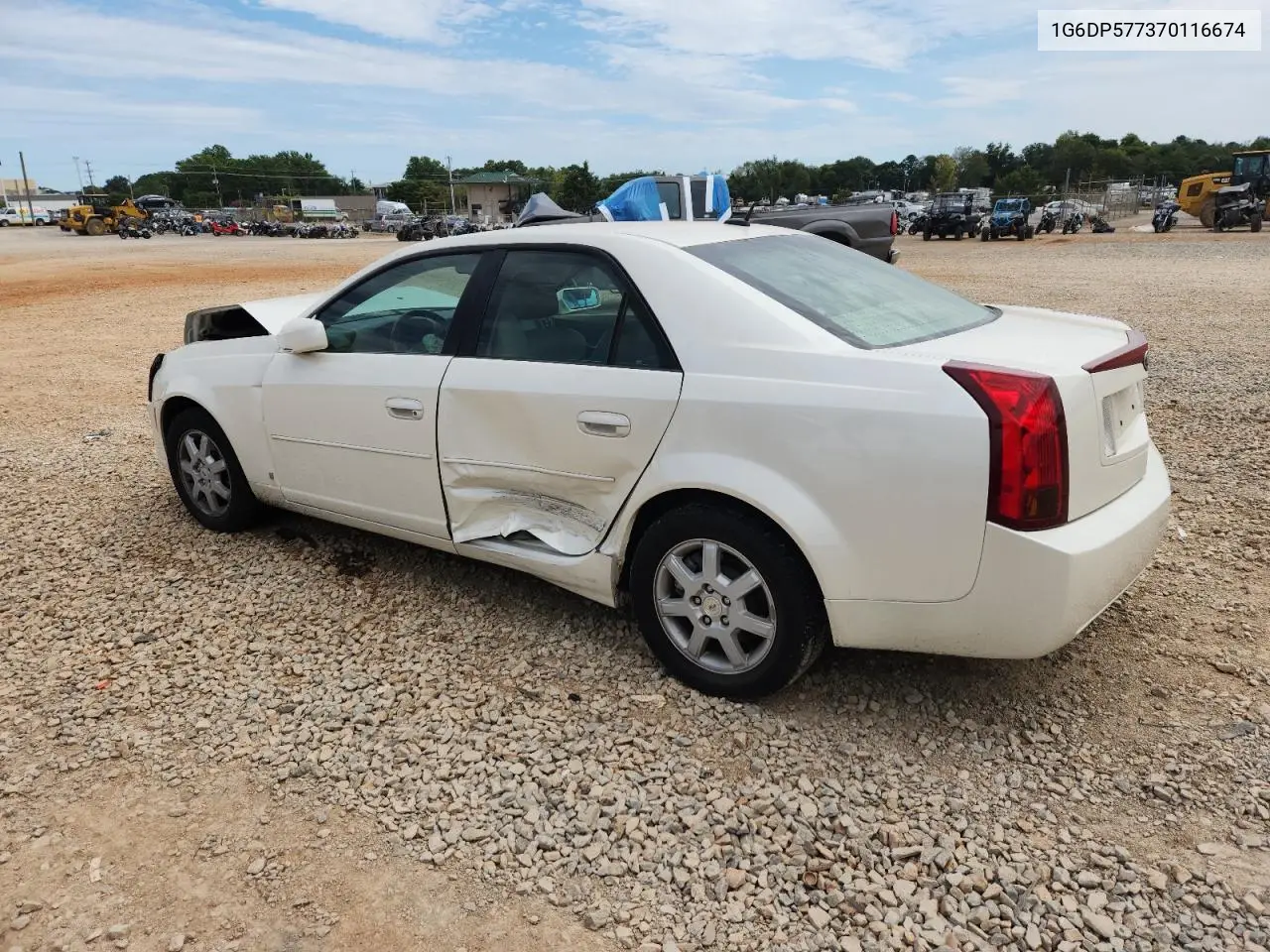 1G6DP577370116674 2007 Cadillac Cts Hi Feature V6