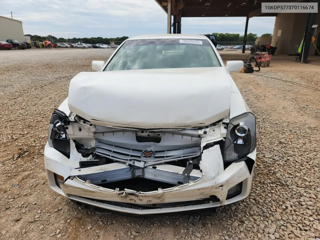 1G6DP577370116674 2007 Cadillac Cts Hi Feature V6