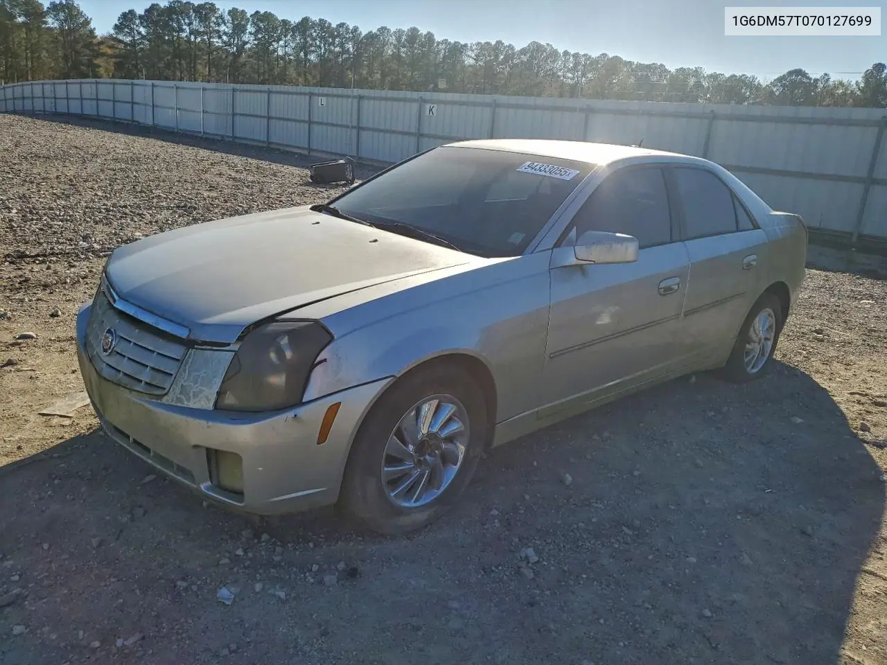 2007 Cadillac Cts-V VIN: 1G6DM57T070127699 Lot: 94333055