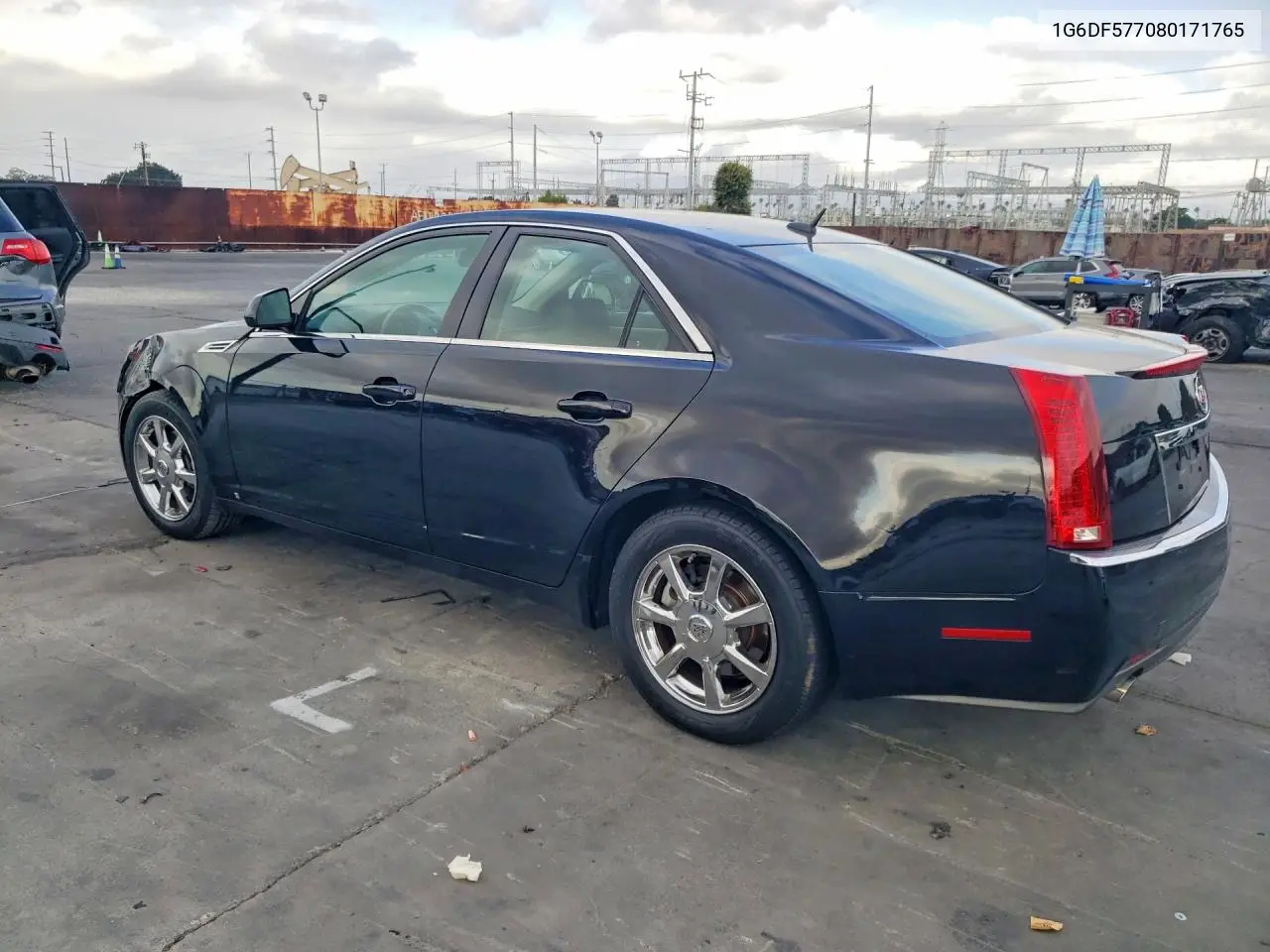 2008 Cadillac Cts VIN: 1G6DF577080171765 Lot: 59284906