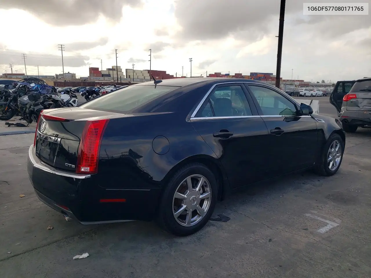 2008 Cadillac Cts VIN: 1G6DF577080171765 Lot: 59284906