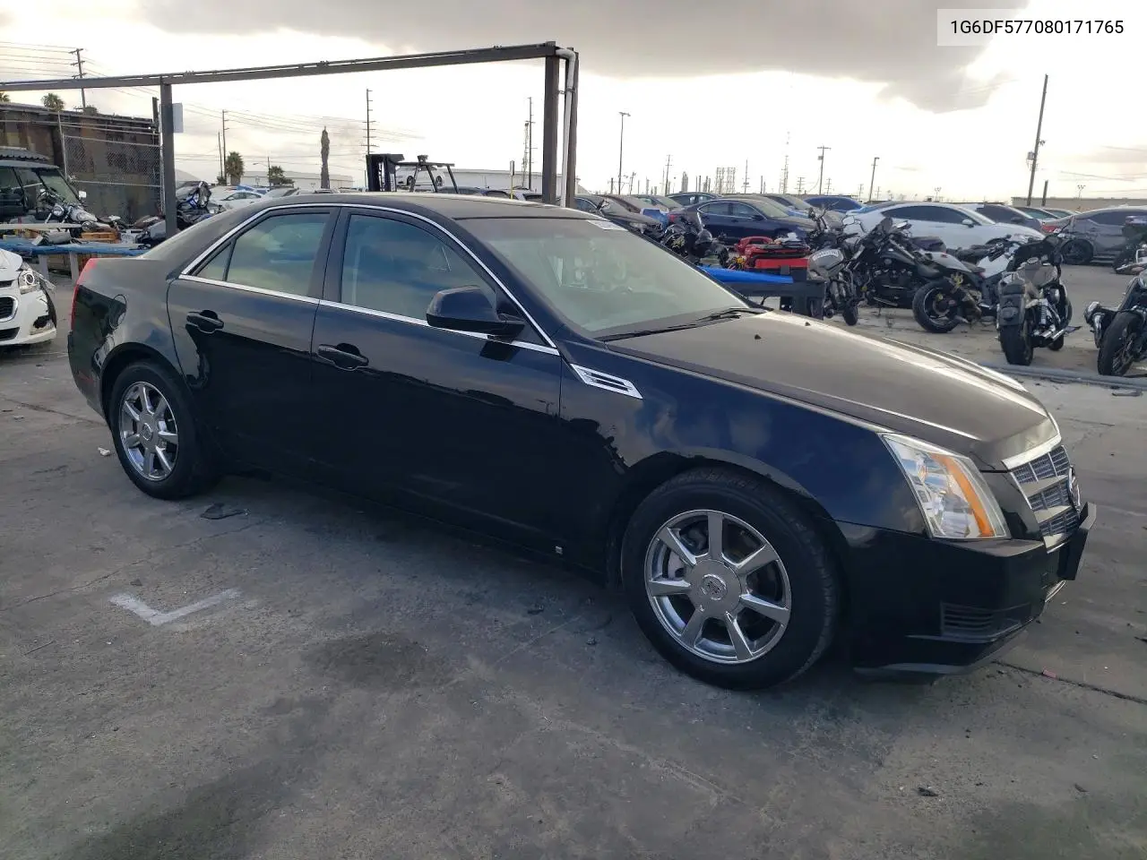 2008 Cadillac Cts VIN: 1G6DF577080171765 Lot: 59284906