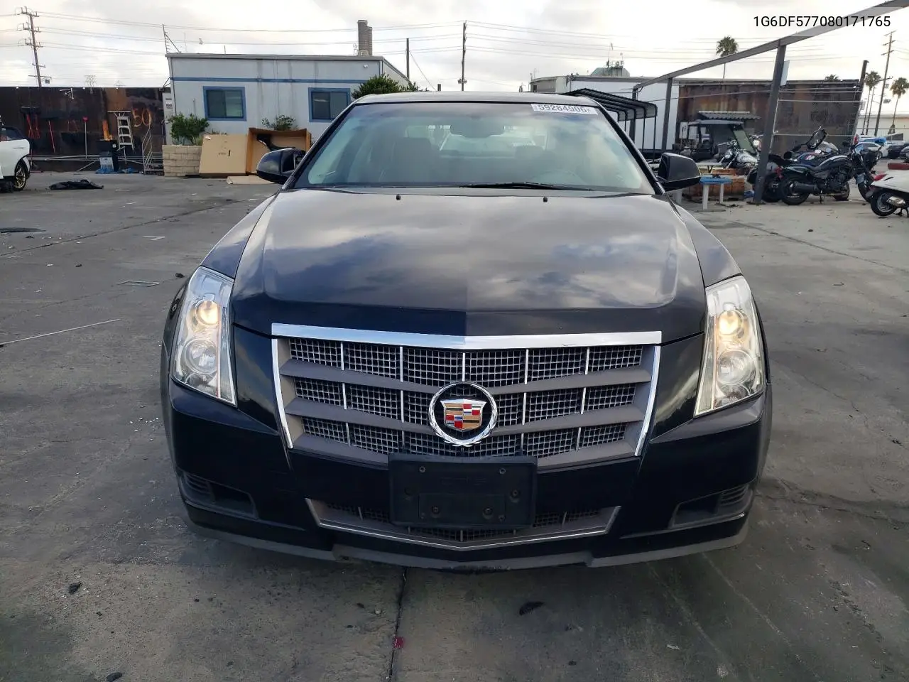 2008 Cadillac Cts VIN: 1G6DF577080171765 Lot: 59284906