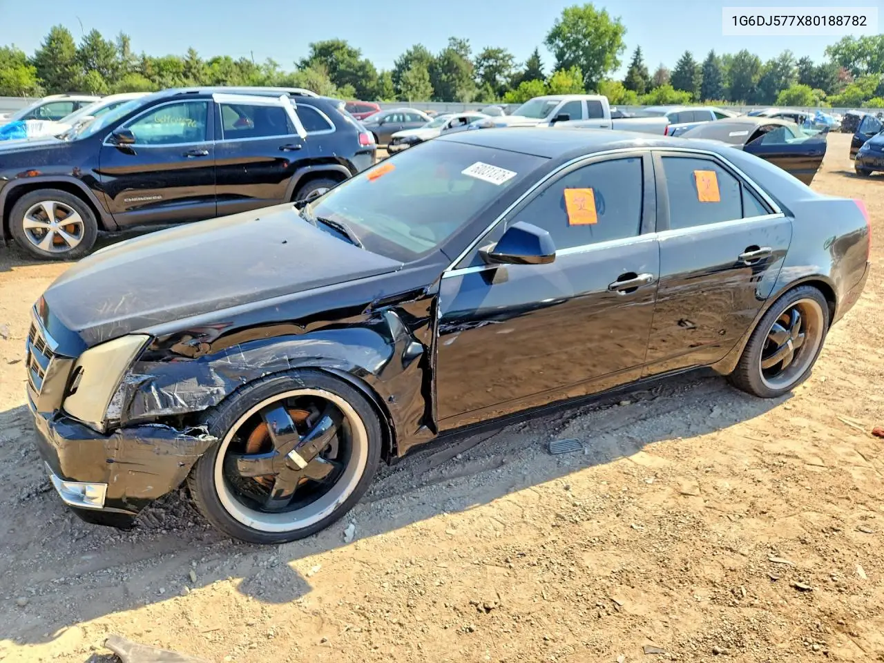 2008 Cadillac Cts VIN: 1G6DJ577X80188782 Lot: 60031376