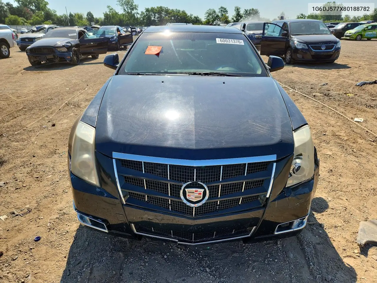 2008 Cadillac Cts VIN: 1G6DJ577X80188782 Lot: 60031376