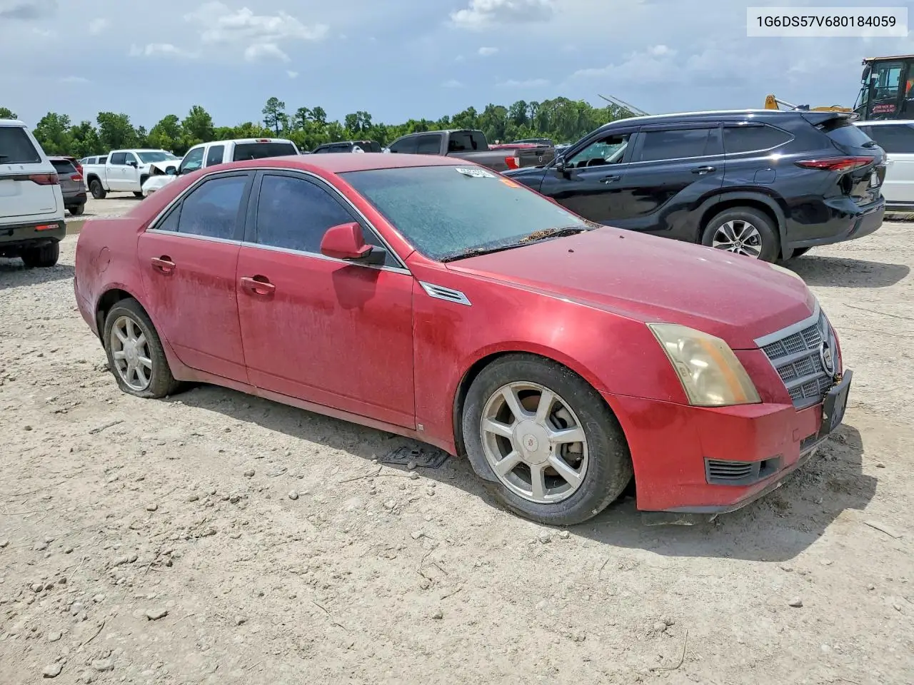 2008 Cadillac Cts VIN: 1G6DS57V680184059 Lot: 60421536