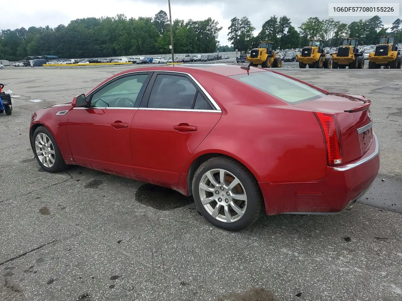 2008 Cadillac Cts VIN: 1G6DF577080155226 Lot: 60576746