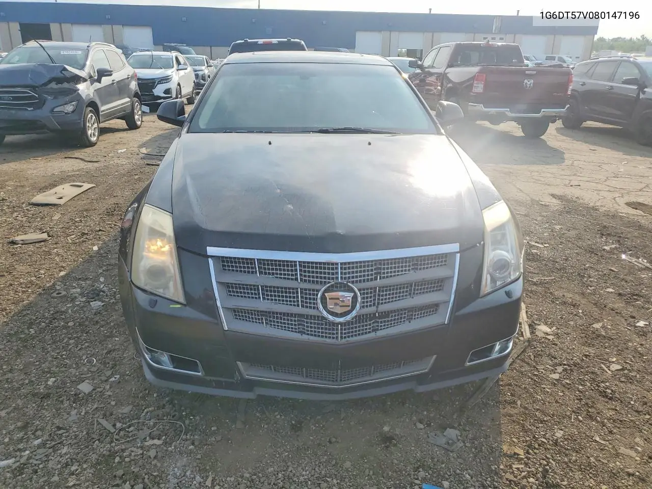 2008 Cadillac Cts Hi Feature V6 VIN: 1G6DT57V080147196 Lot: 60996626