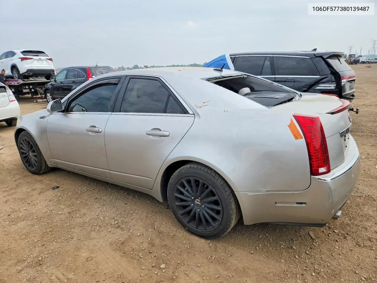 2008 Cadillac Cts VIN: 1G6DF577380139487 Lot: 61537036