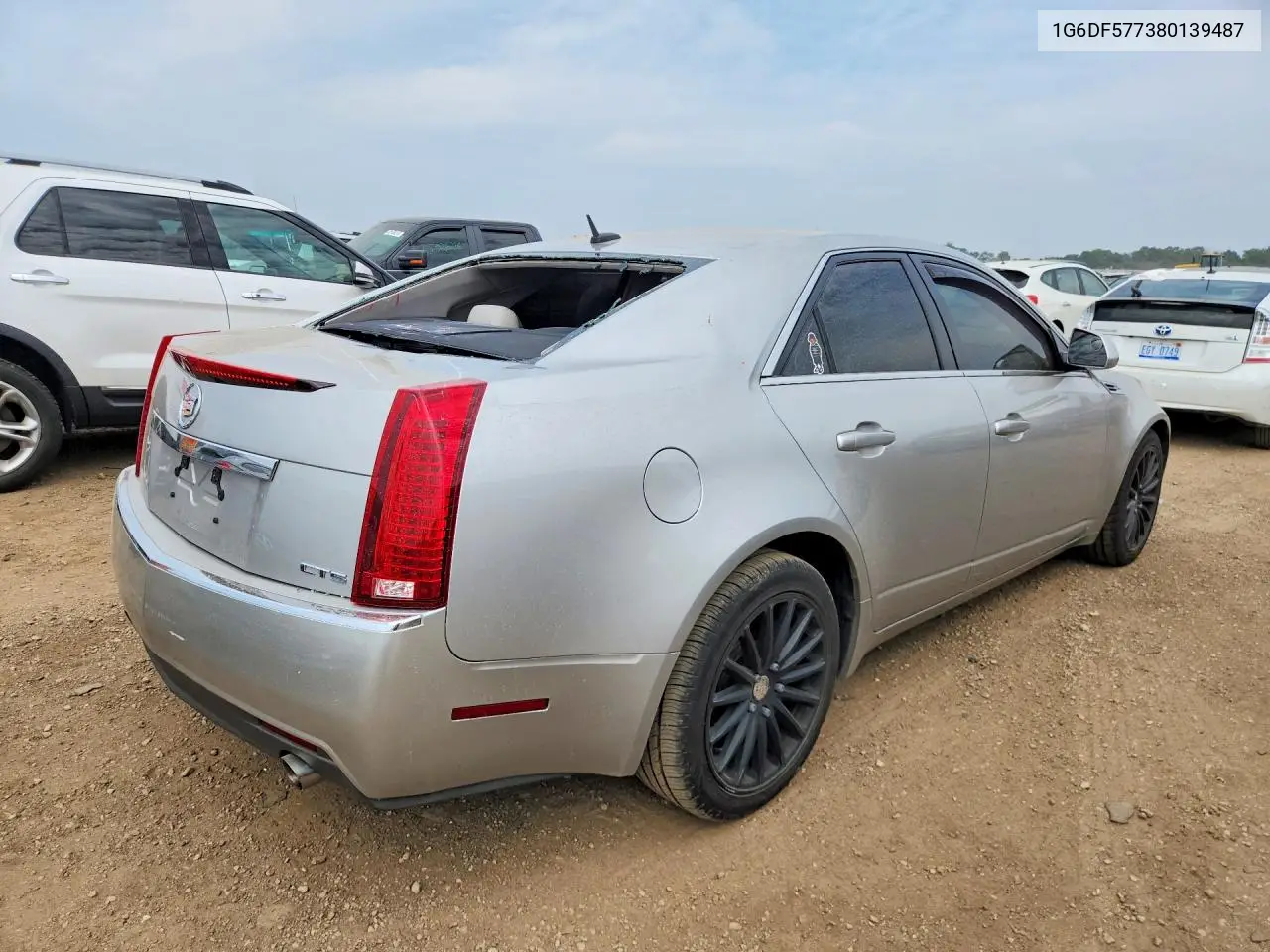 2008 Cadillac Cts VIN: 1G6DF577380139487 Lot: 61537036