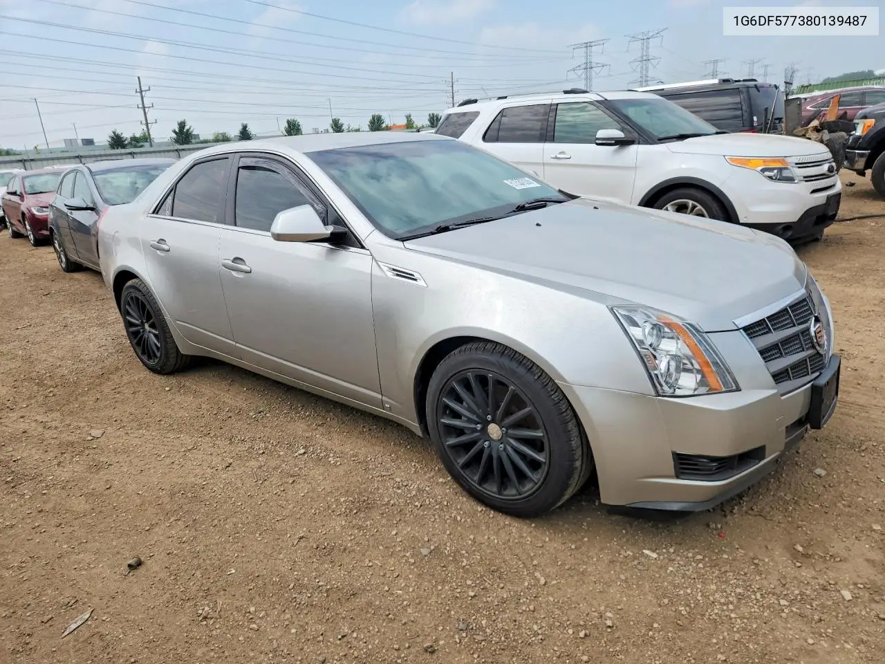 2008 Cadillac Cts VIN: 1G6DF577380139487 Lot: 61537036