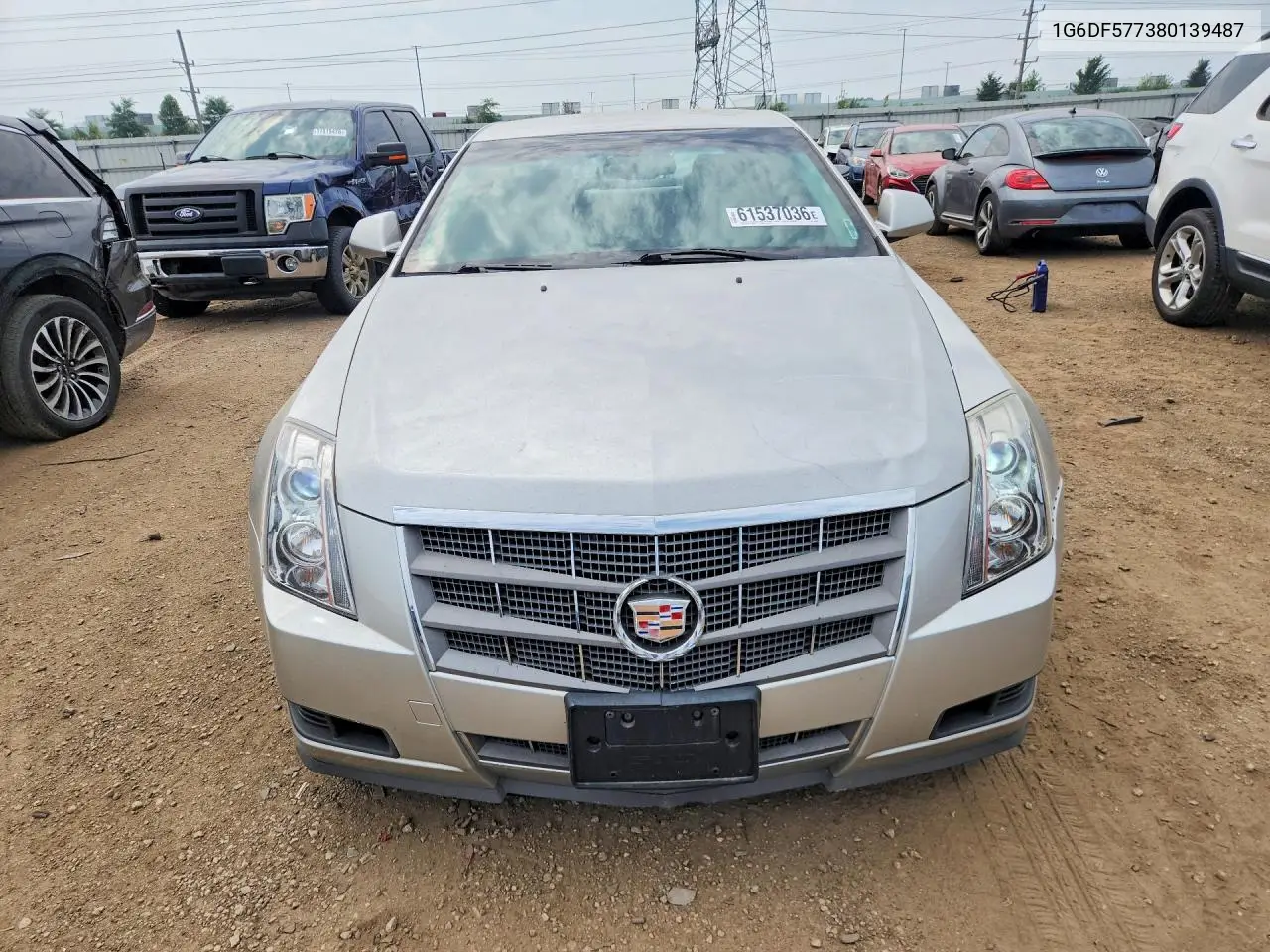 2008 Cadillac Cts VIN: 1G6DF577380139487 Lot: 61537036