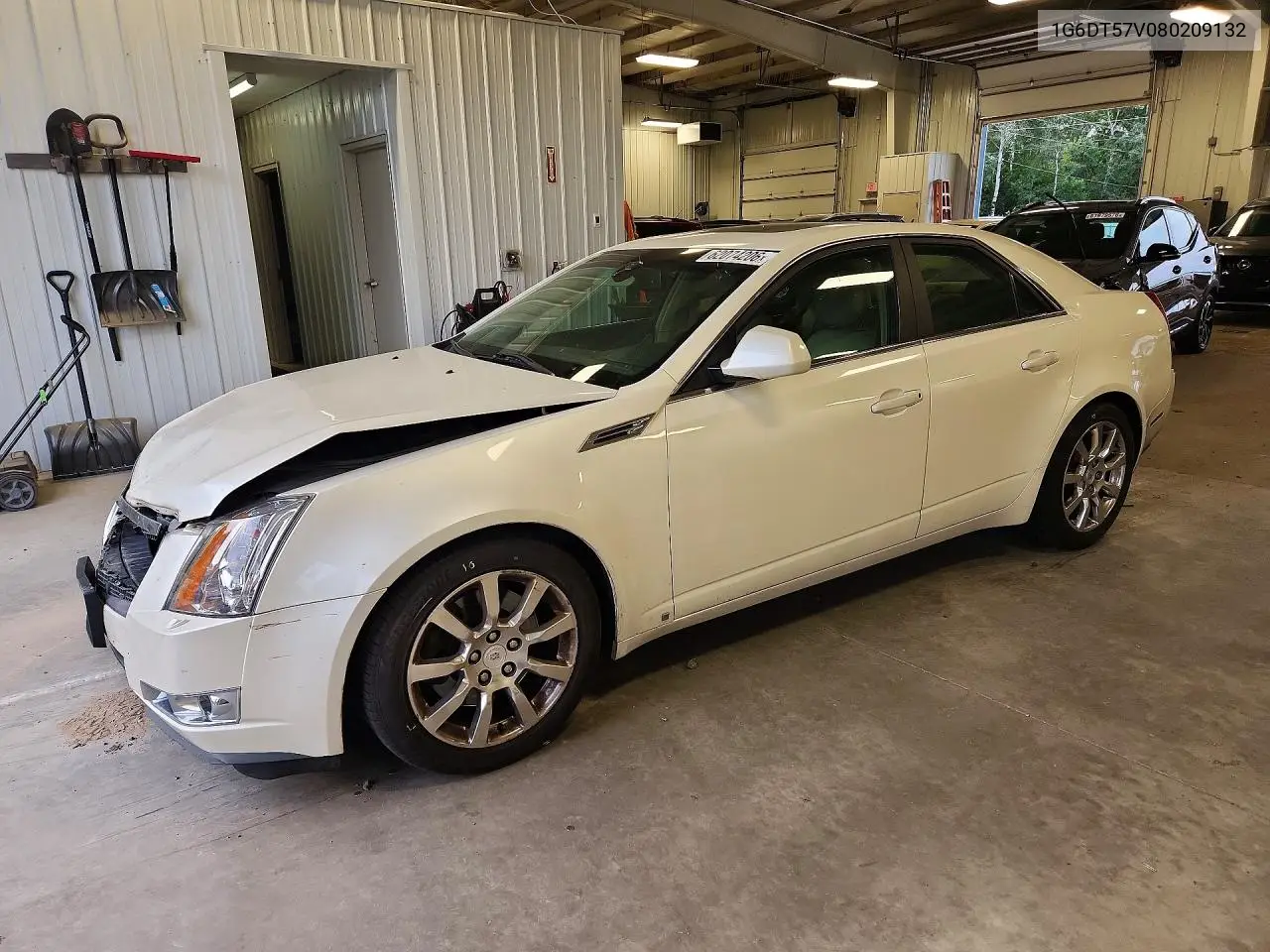 2008 Cadillac Cts Hi Feature V6 VIN: 1G6DT57V080209132 Lot: 62074206