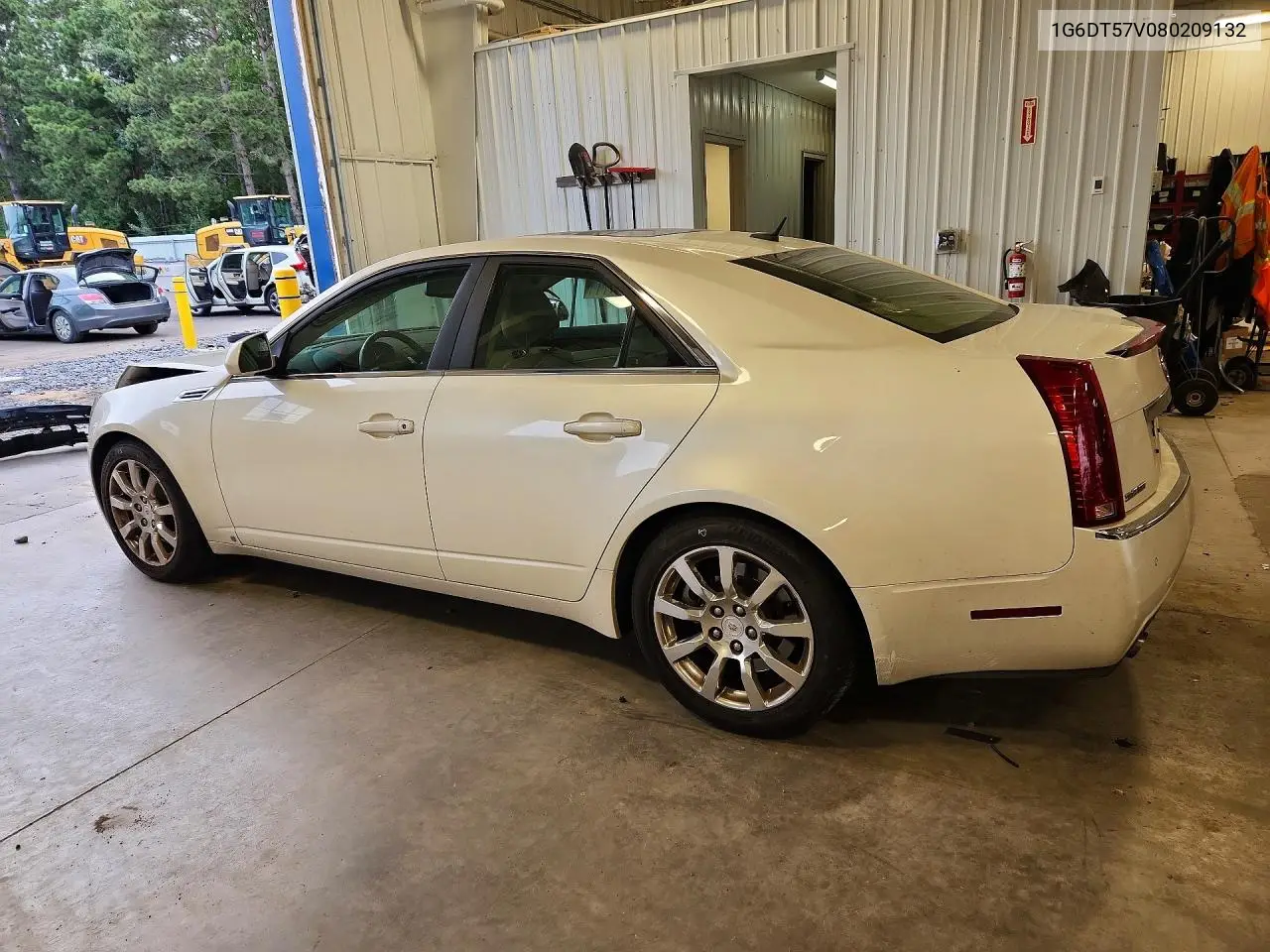 2008 Cadillac Cts Hi Feature V6 VIN: 1G6DT57V080209132 Lot: 62074206