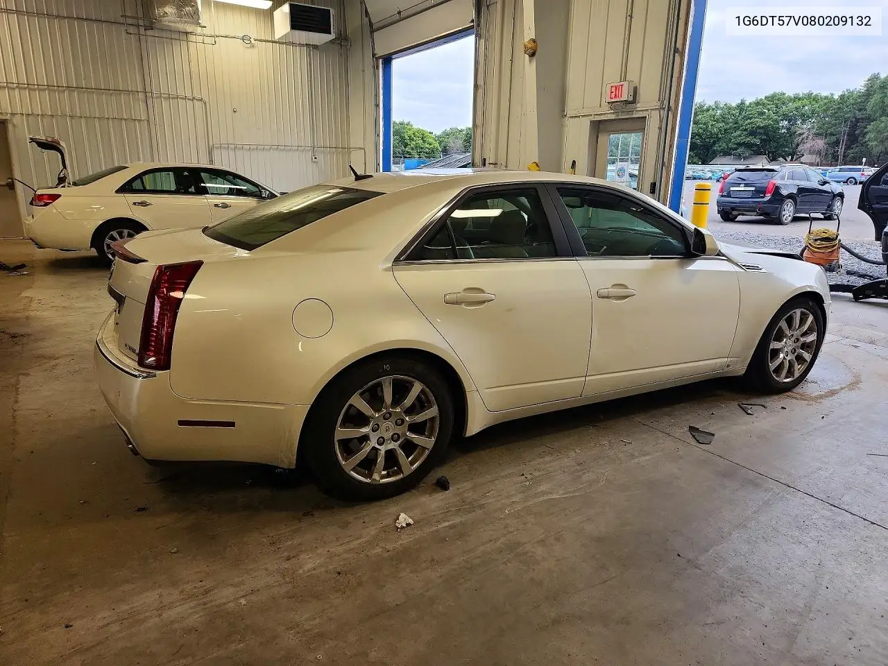 2008 Cadillac Cts Hi Feature V6 VIN: 1G6DT57V080209132 Lot: 62074206
