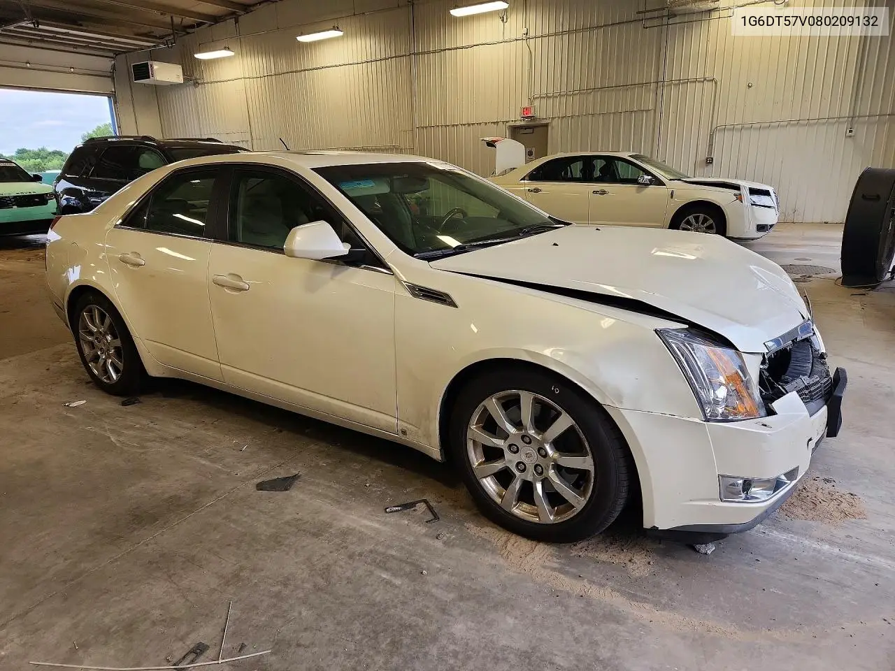 2008 Cadillac Cts Hi Feature V6 VIN: 1G6DT57V080209132 Lot: 62074206