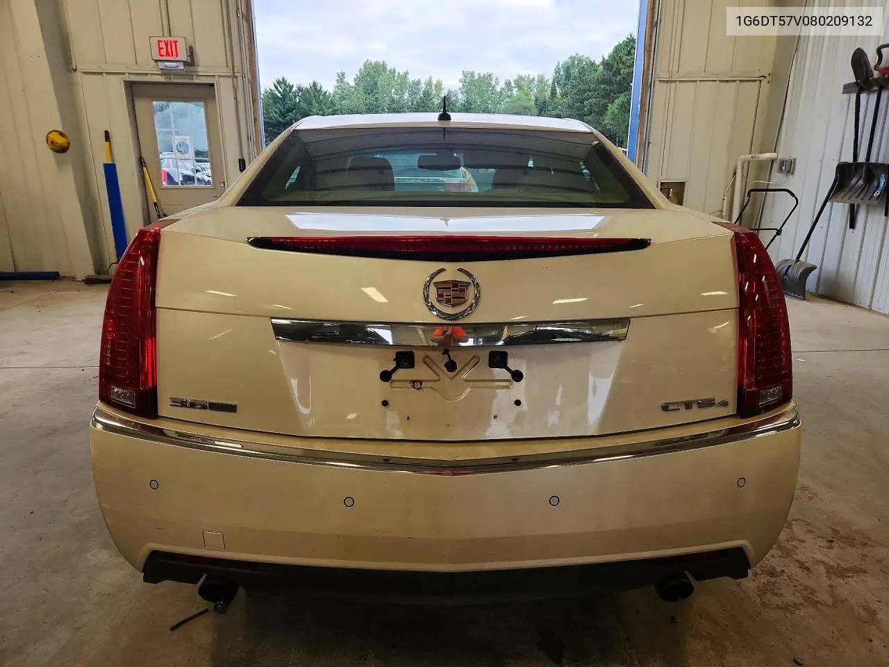 2008 Cadillac Cts Hi Feature V6 VIN: 1G6DT57V080209132 Lot: 62074206