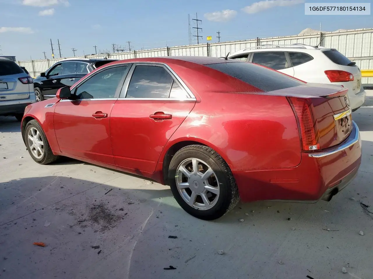 1G6DF577180154134 2008 Cadillac Cts