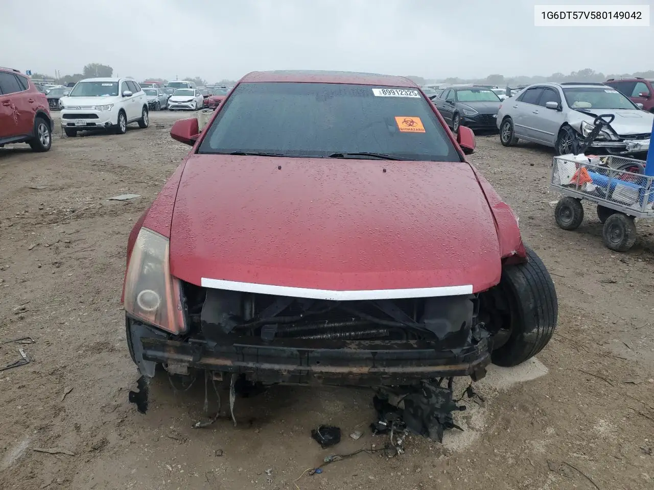 1G6DT57V580149042 2008 Cadillac Cts Hi Feature V6