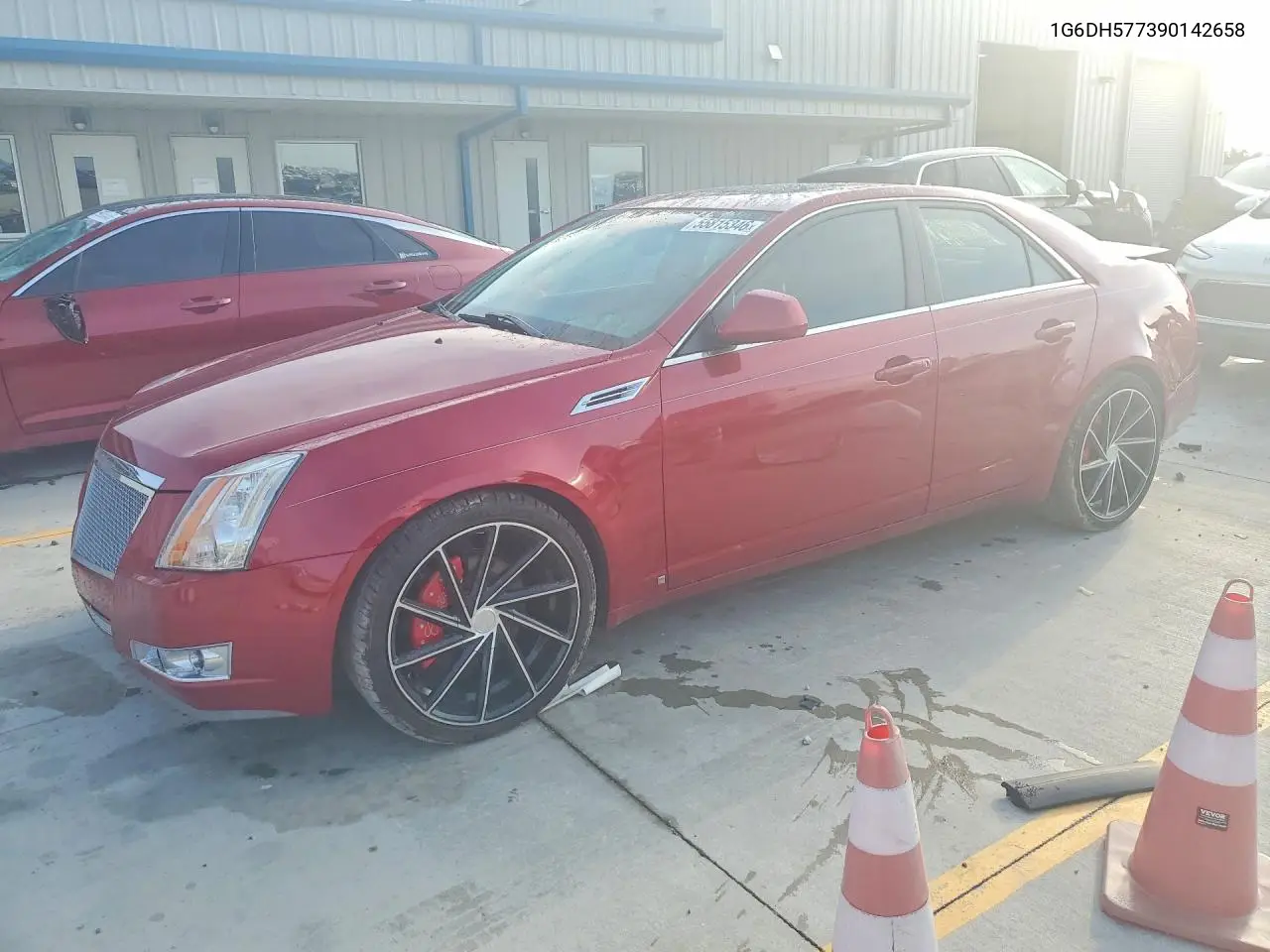 2009 Cadillac Cts VIN: 1G6DH577390142658 Lot: 55815346