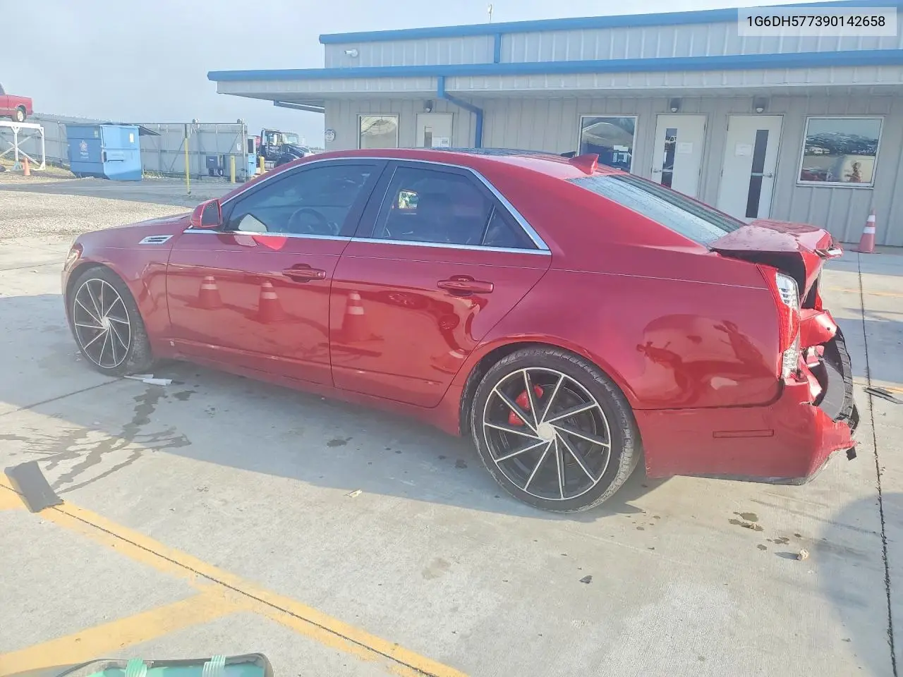 2009 Cadillac Cts VIN: 1G6DH577390142658 Lot: 55815346