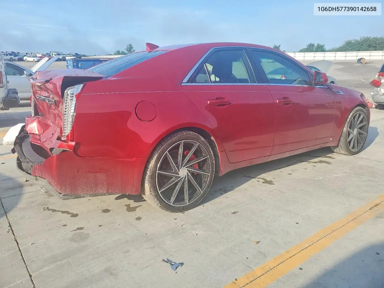 2009 Cadillac Cts VIN: 1G6DH577390142658 Lot: 55815346