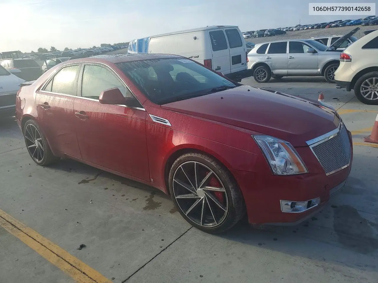 2009 Cadillac Cts VIN: 1G6DH577390142658 Lot: 55815346