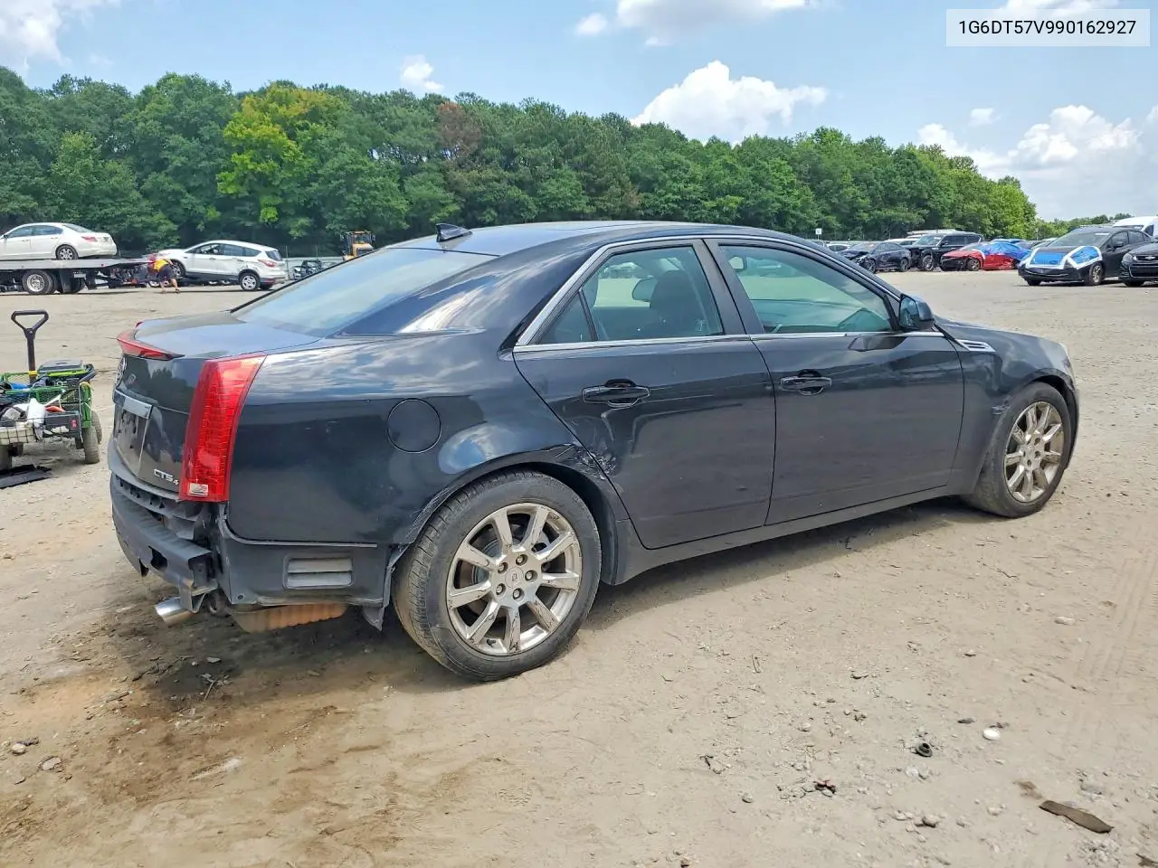 2009 Cadillac Cts Hi Feature V6 VIN: 1G6DT57V990162927 Lot: 57951386