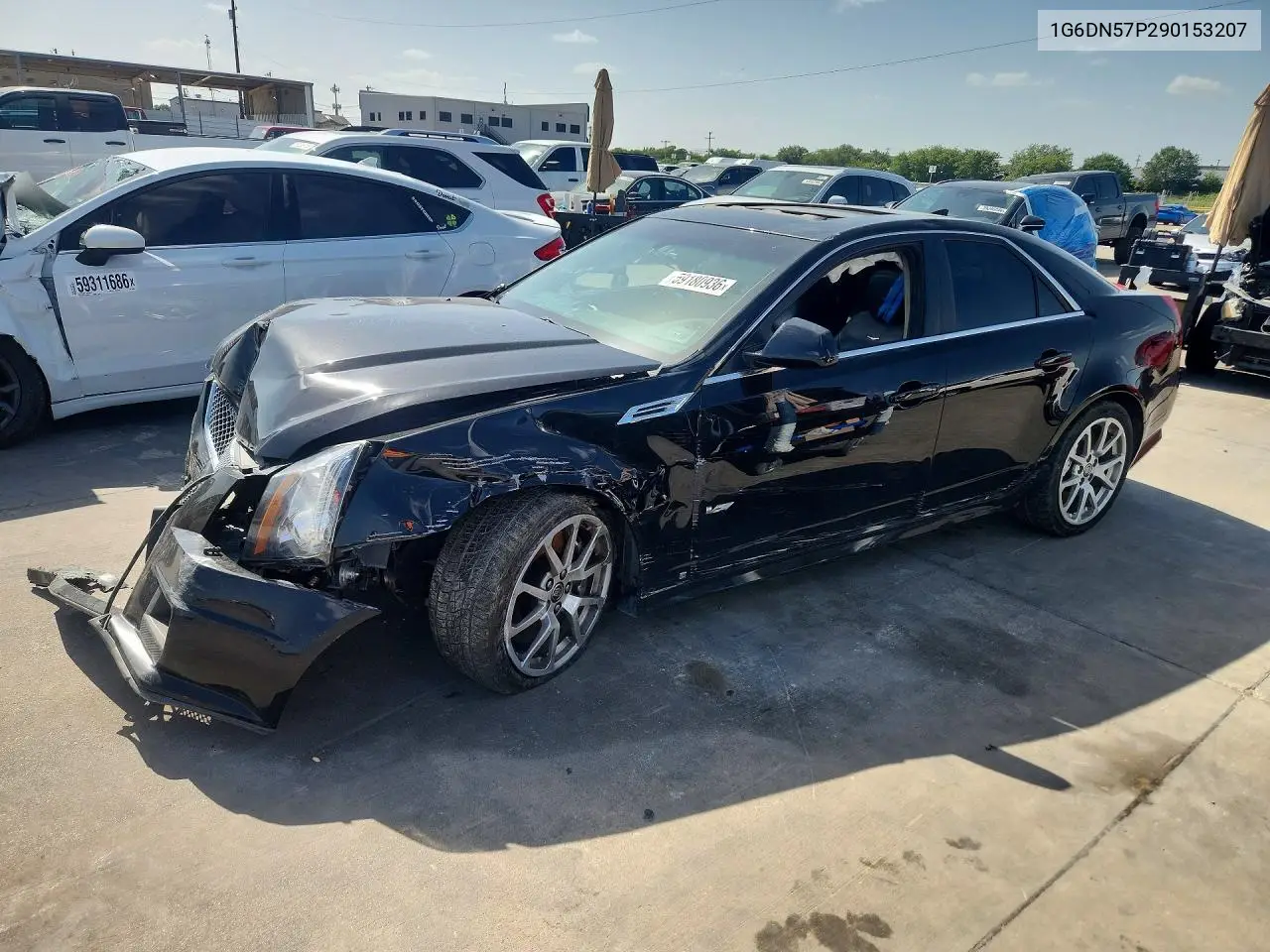 2009 Cadillac Cts-V VIN: 1G6DN57P290153207 Lot: 59180936