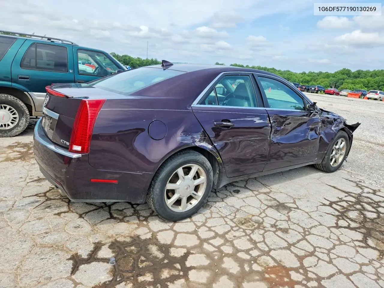 2009 Cadillac Cts VIN: 1G6DF577190130269 Lot: 59670846