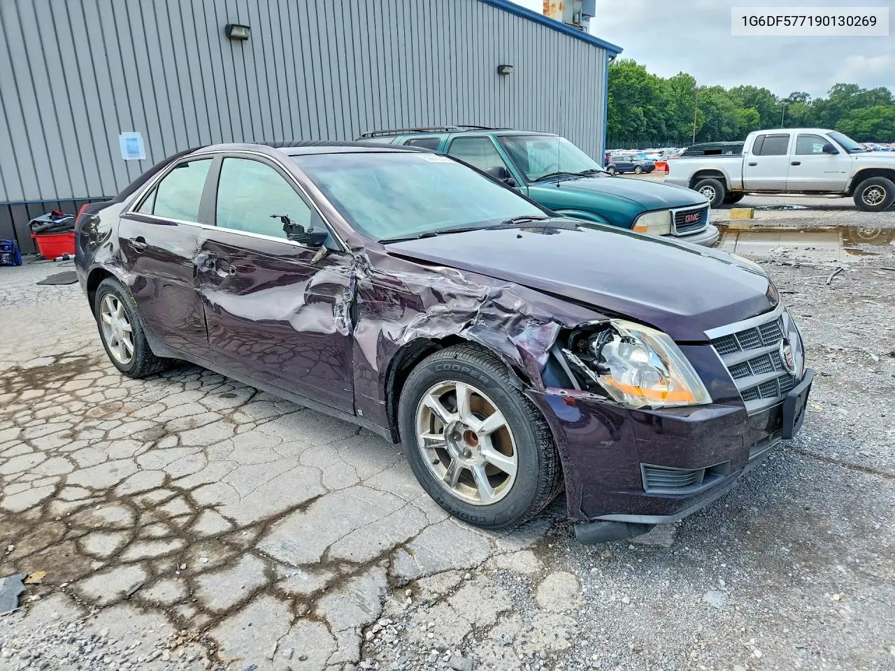2009 Cadillac Cts VIN: 1G6DF577190130269 Lot: 59670846