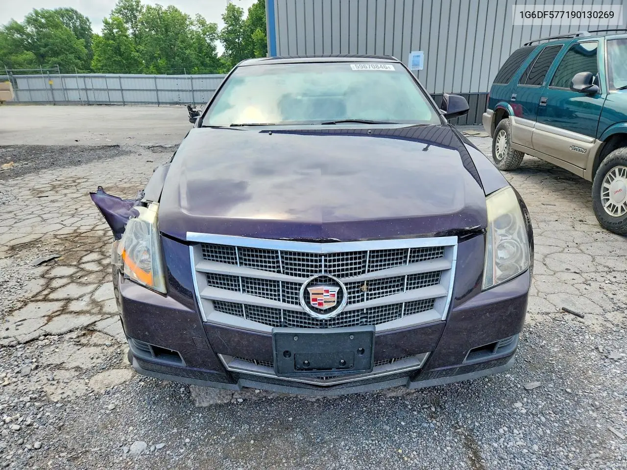 2009 Cadillac Cts VIN: 1G6DF577190130269 Lot: 59670846