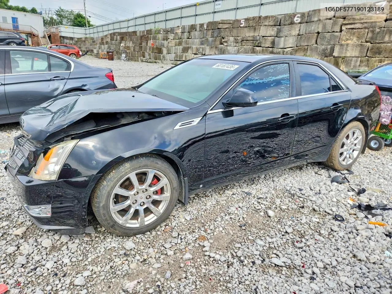 2009 Cadillac Cts VIN: 1G6DF577190123189 Lot: 60187436