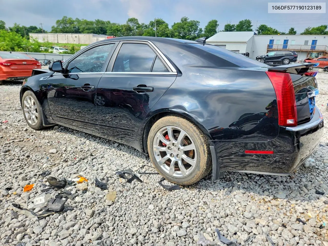 2009 Cadillac Cts VIN: 1G6DF577190123189 Lot: 60187436