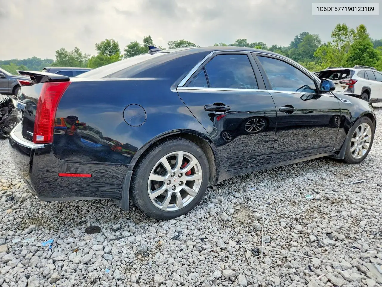 2009 Cadillac Cts VIN: 1G6DF577190123189 Lot: 60187436