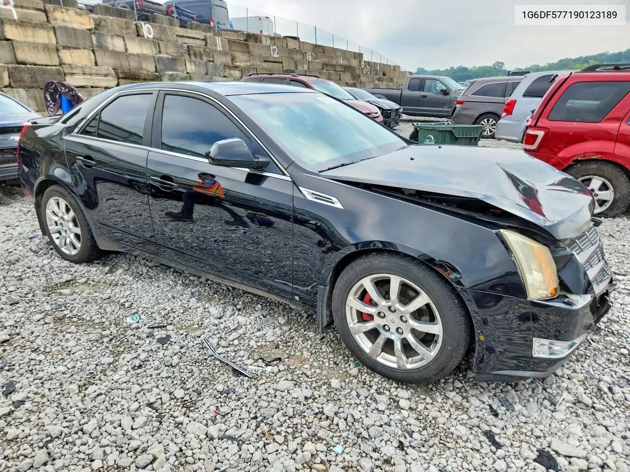 2009 Cadillac Cts VIN: 1G6DF577190123189 Lot: 60187436