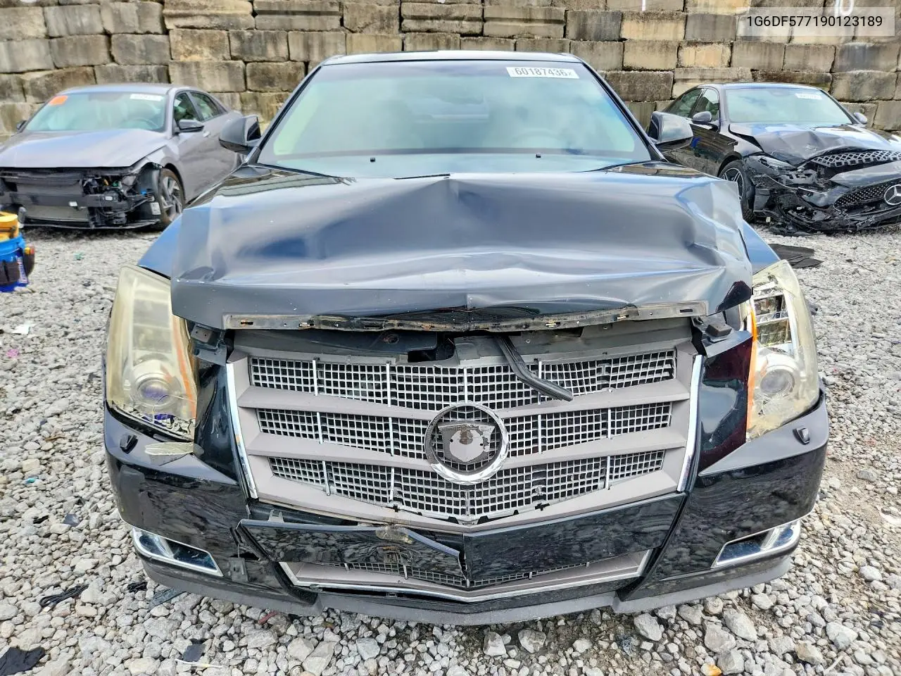 2009 Cadillac Cts VIN: 1G6DF577190123189 Lot: 60187436