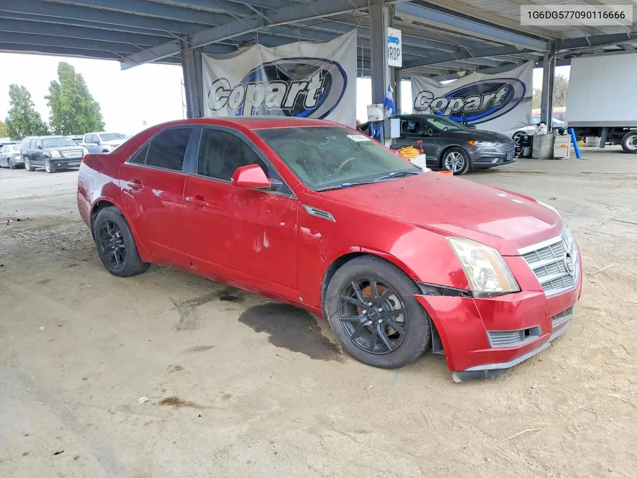 2009 Cadillac Cts VIN: 1G6DG577090116666 Lot: 61263456