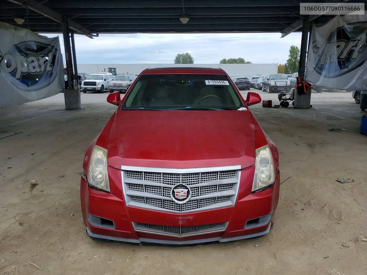 2009 Cadillac Cts VIN: 1G6DG577090116666 Lot: 61263456