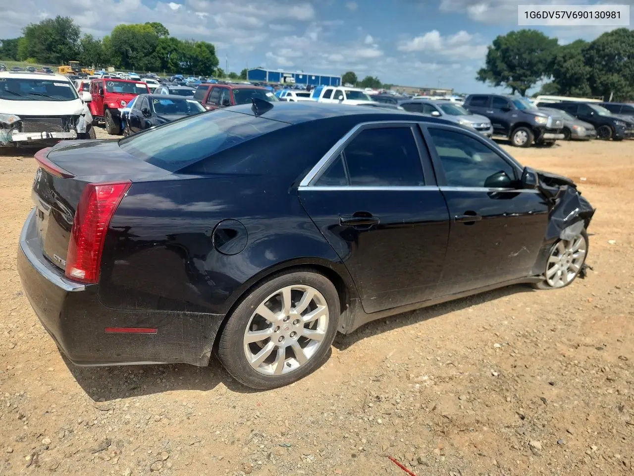 2009 Cadillac Cts Hi Feature V6 VIN: 1G6DV57V690130981 Lot: 61978606