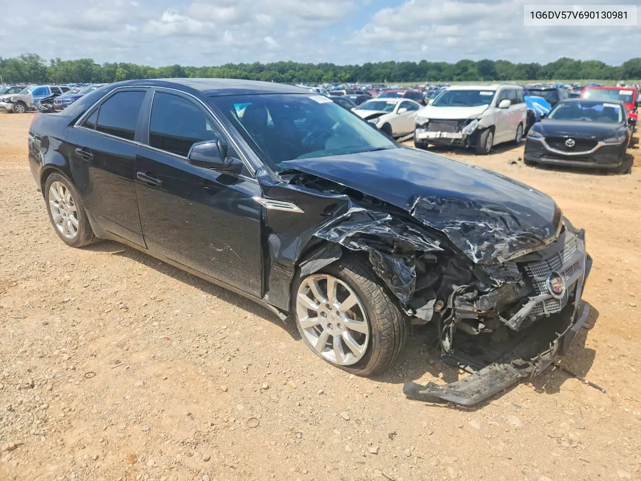 2009 Cadillac Cts Hi Feature V6 VIN: 1G6DV57V690130981 Lot: 61978606