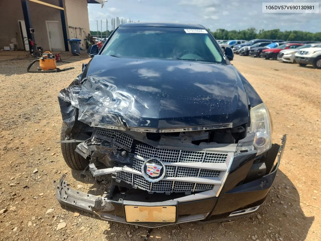 2009 Cadillac Cts Hi Feature V6 VIN: 1G6DV57V690130981 Lot: 61978606
