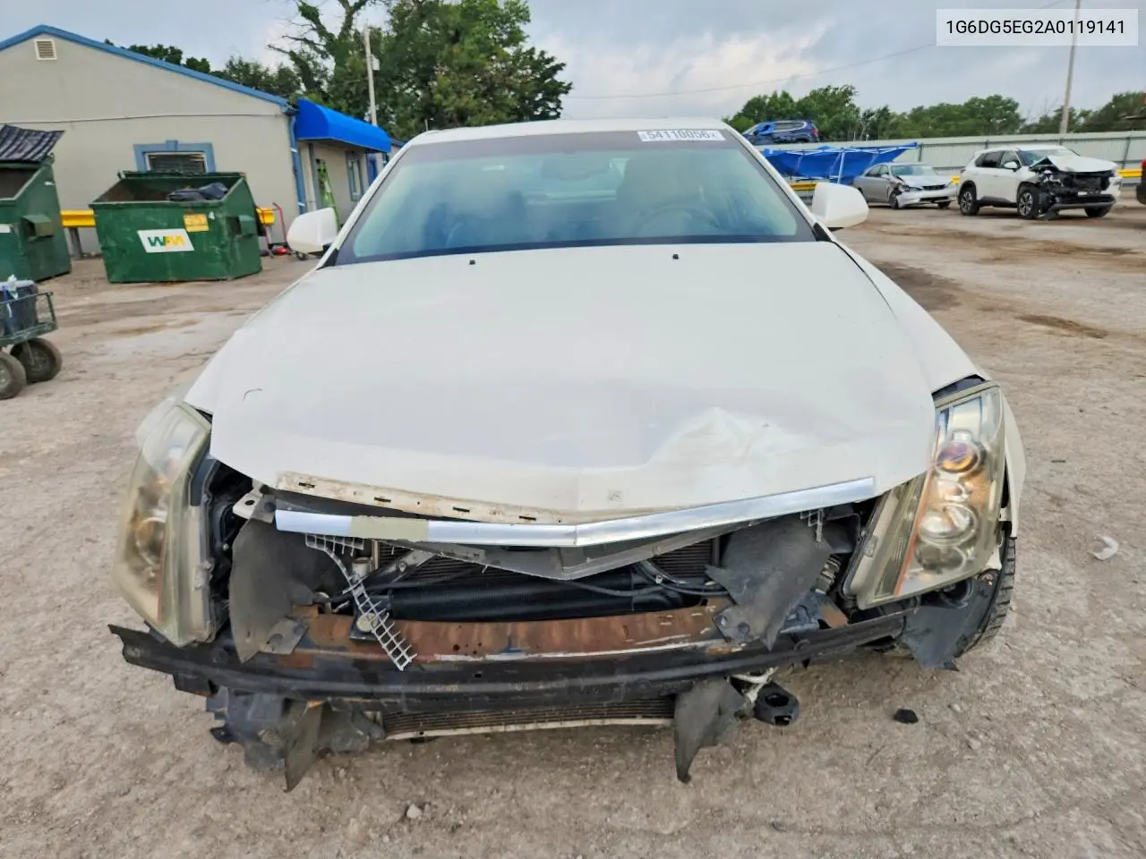 2010 Cadillac Cts Luxury Collection VIN: 1G6DG5EG2A0119141 Lot: 54110056