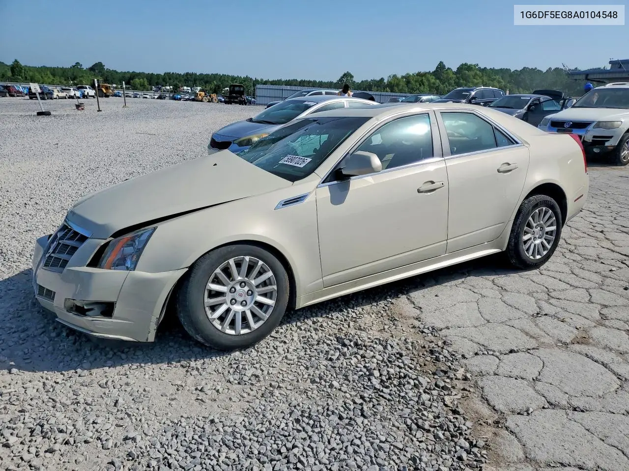 2010 Cadillac Cts Luxury Collection VIN: 1G6DF5EG8A0104548 Lot: 58907026