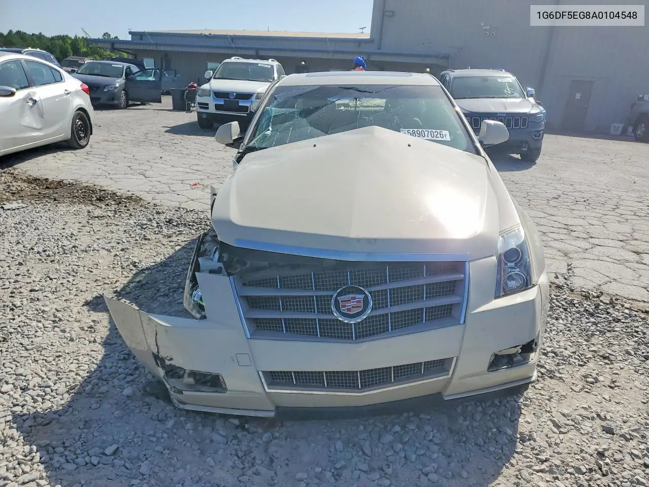 2010 Cadillac Cts Luxury Collection VIN: 1G6DF5EG8A0104548 Lot: 58907026