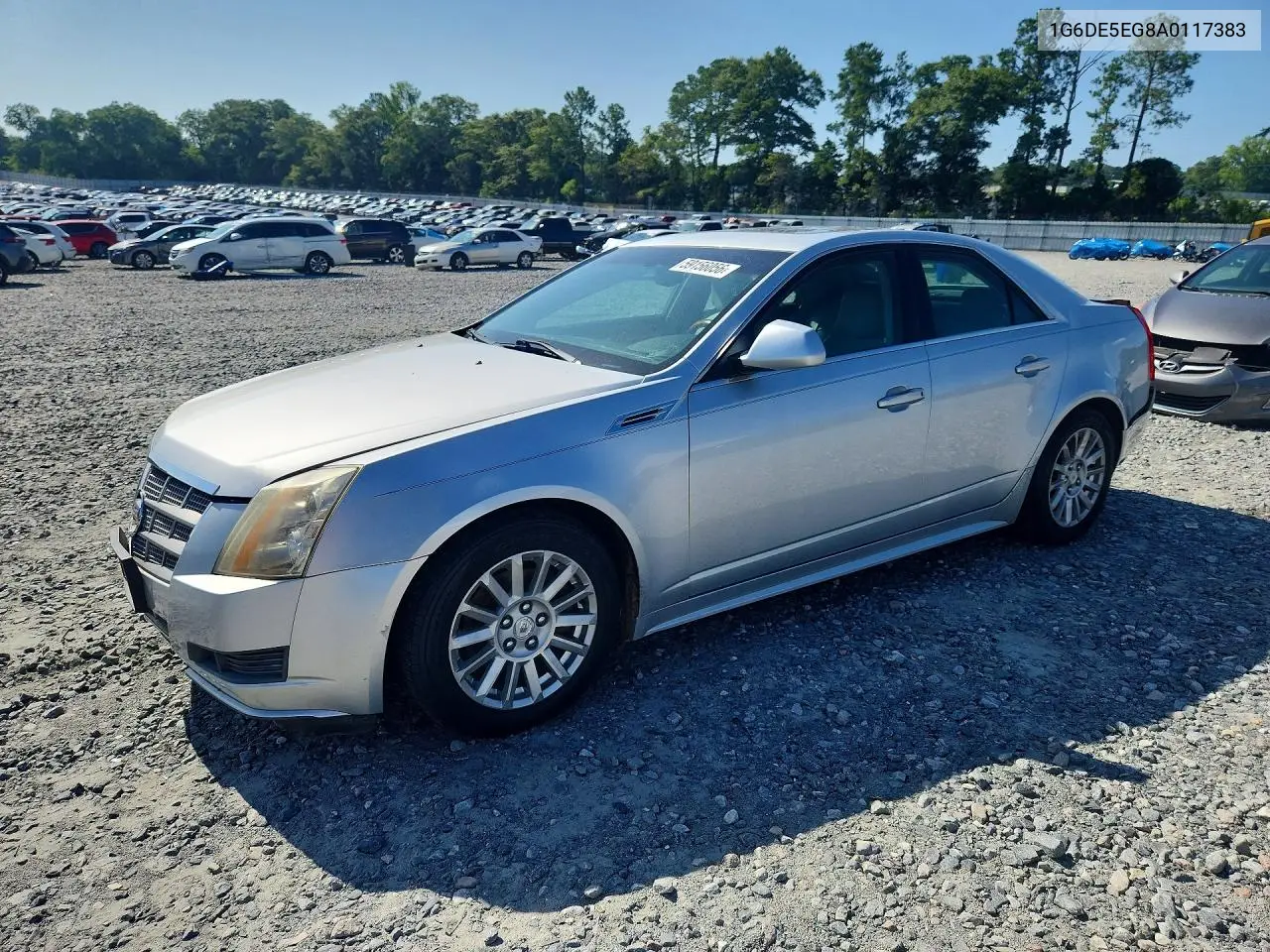 2010 Cadillac Cts Luxury Collection VIN: 1G6DE5EG8A0117383 Lot: 59156056
