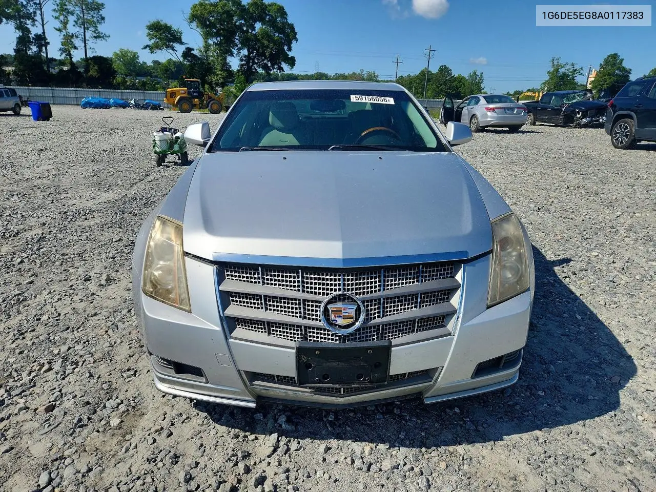 2010 Cadillac Cts Luxury Collection VIN: 1G6DE5EG8A0117383 Lot: 59156056