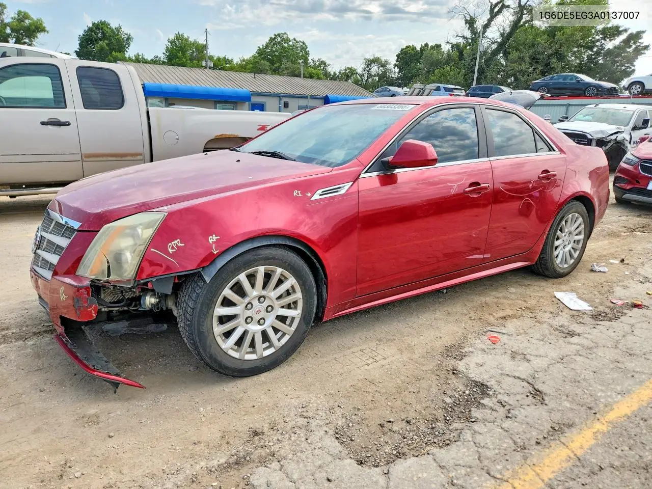 2010 Cadillac Cts Luxury Collection VIN: 1G6DE5EG3A0137007 Lot: 60303366